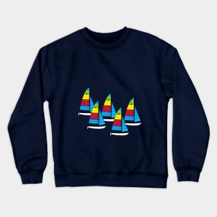 Hobie 16 Catamaran Sailboat Crewneck Sweatshirt